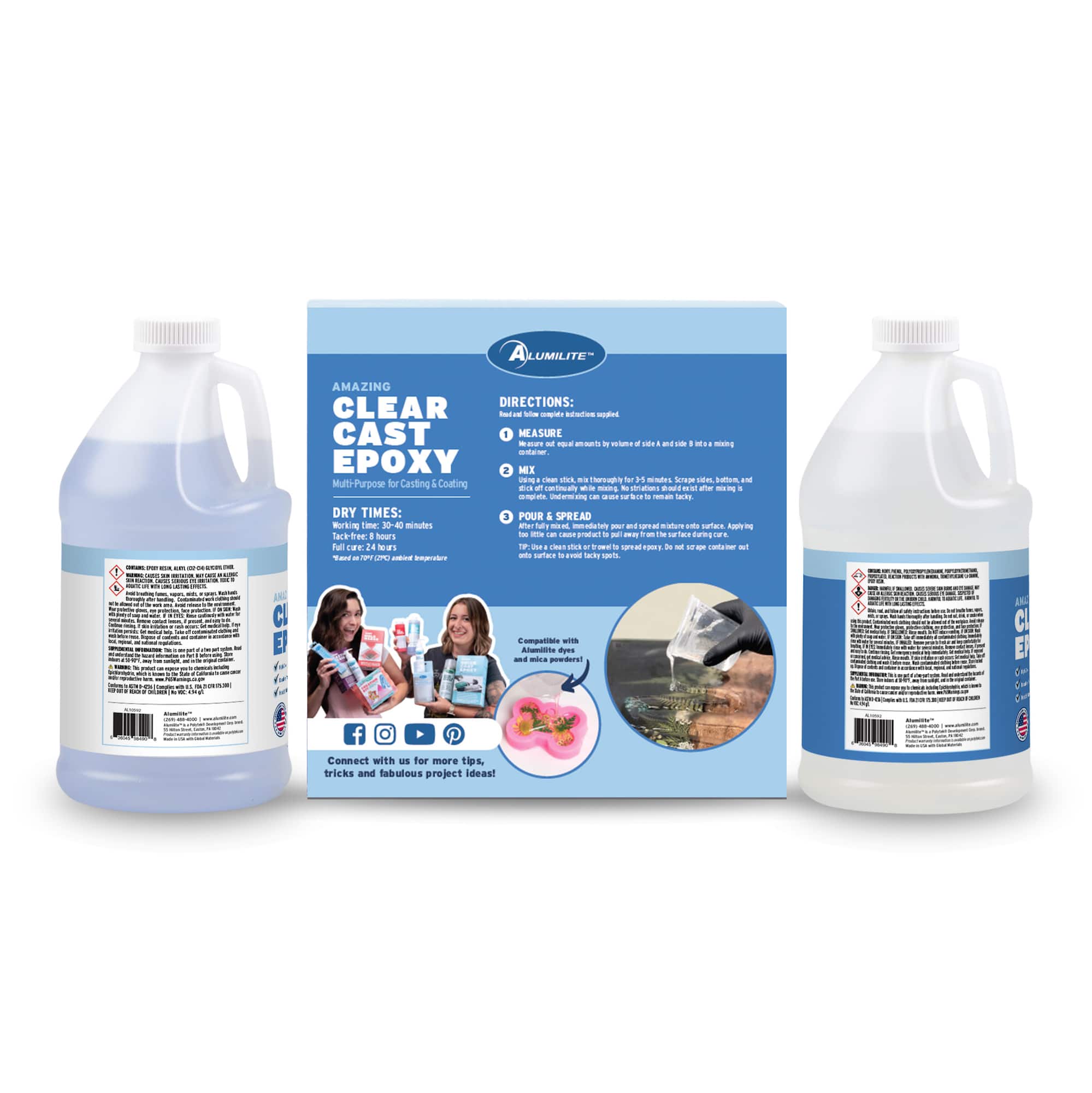 Alumilite® 1gal. Amazing Clear Cast Epoxy